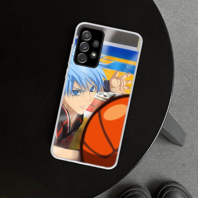 Kuroko Basketball Anime Phone Case Cover For Samsung Galaxy A12 A22 A32 A52 A72 A02S A51 A50S A31 A20S A10S Note 20 Ultra 10 Plu