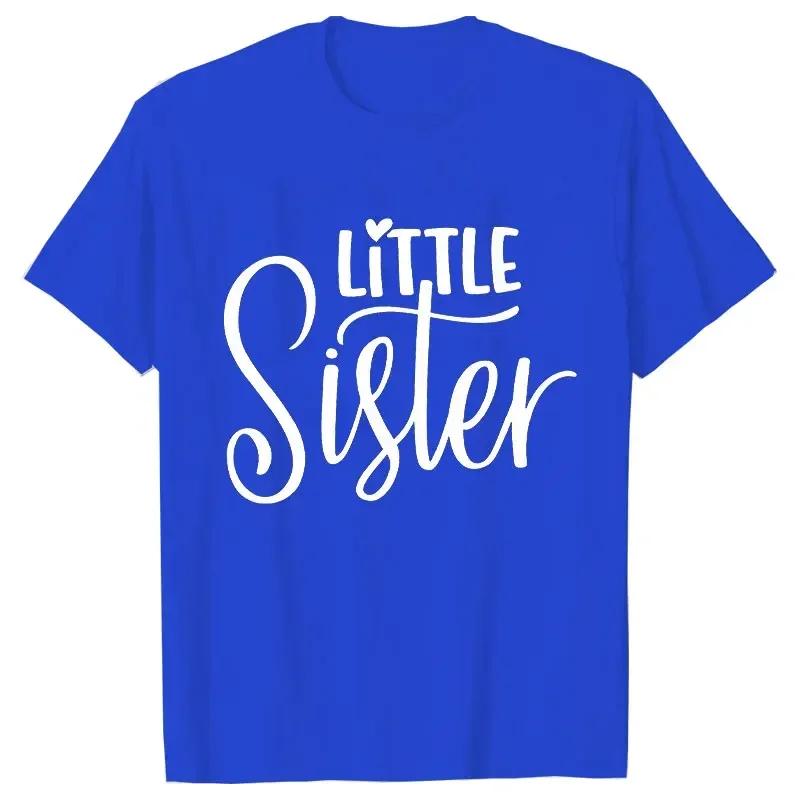 Kurzarm Mode Damen T-Shirt Große Mittlere Schwester Passende T-Shirts Damen Lässiges Oberteil T-Shirts Cartoon Grafik T-Shirts