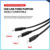 1Pcs Car Mounted Telescopic Three In One Mobile Phone Charger For Volvo XC60 XC90 S60 S80 S40 V40 V60 V70 V50 XC70