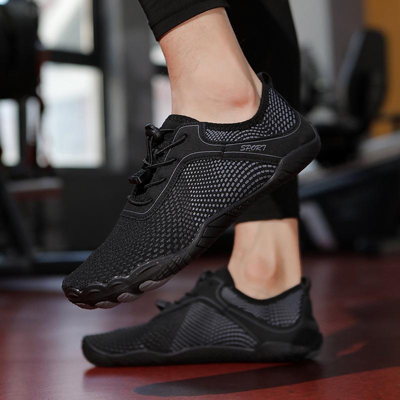 Unisex Soft-Soled Breathable Indoor Sports Shoes with Non-Slip, Shock Absorption for Running, Fitness, Jump Rope, Aerobics, Treadmill & Yoga