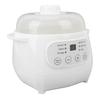Electric Stew Cooker with Steam Basket Timer Pre Settings Automatic Ceramic Electric Stew Pot for