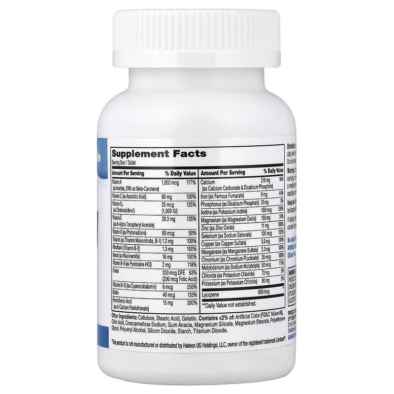 Sentry Men, Multivitamin & Multimineral Supplement, 120 Tablets
