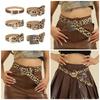 Studded Waist Chain Stunning Butterfly Crystal Sexy Waist Ceinture Unisex Belt