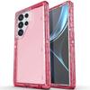 Heavy Duty 3IN1 Armor Case For Samsung Galaxy S26 S25 S24 S23 S22 Ultra Plus Military Grade PC Clear Anti-Drop Protection Cover