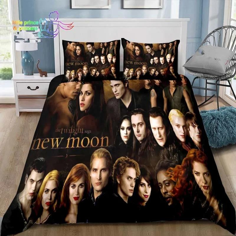 3D The Twilight Saga Hd Printed Comfortable Duvet Quilt Cover Pillowcase Bedding Set Children Bedroom Decoration Home Textile