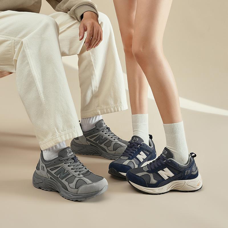Spring and Autumn Cool Run 8 Men's and Women's Retro Casual Shock Absorption Couple Sneakers Versatile Casual Shoes