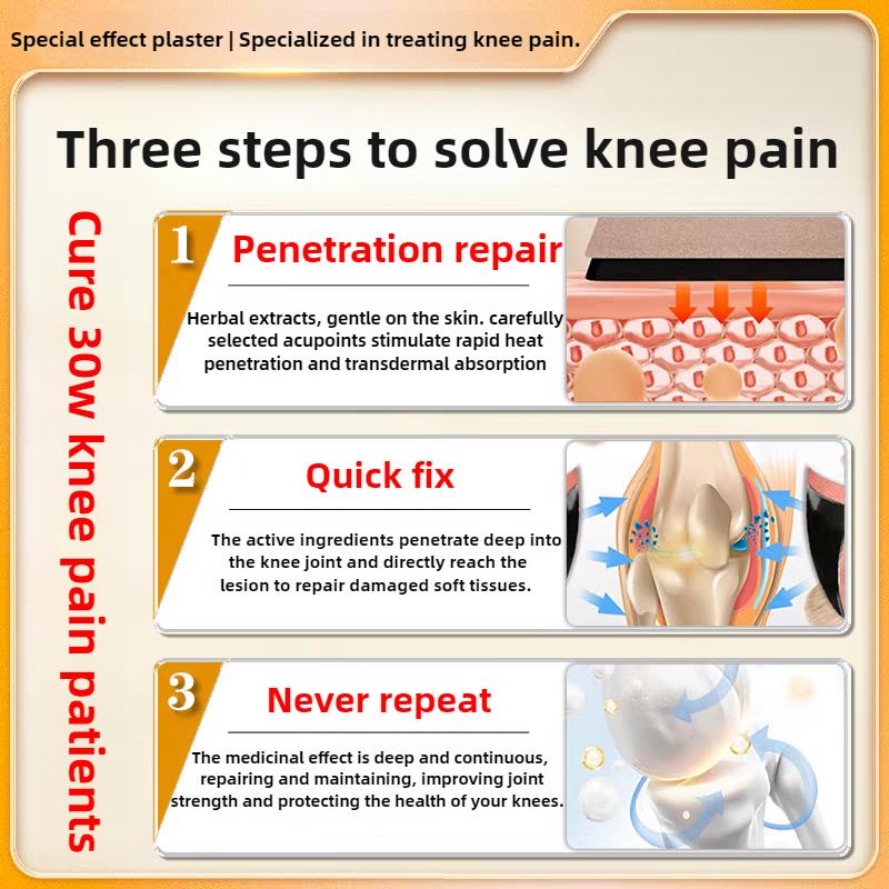 Botanical Formula Patch for Knee Pain