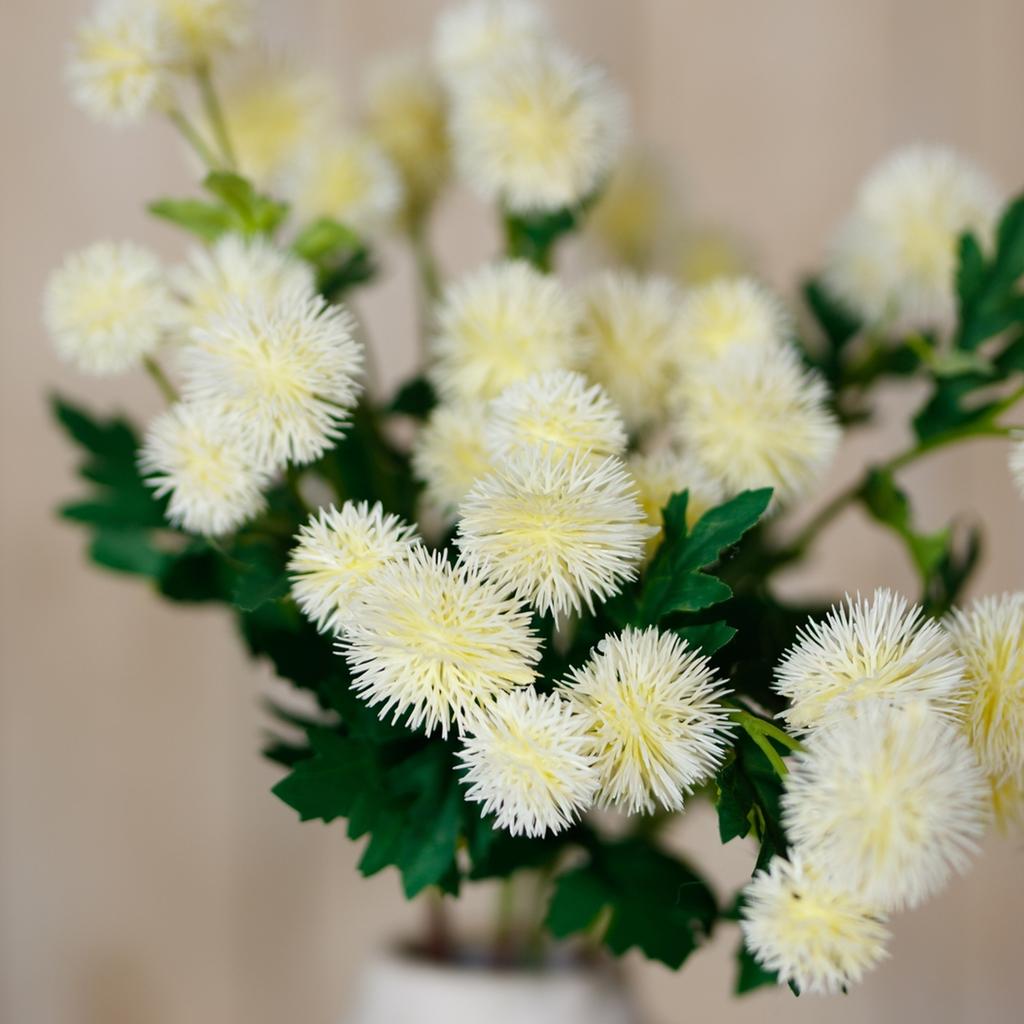 Hill Interiors Kugeldistel Spray Kunstblume