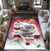 Erling Haaland Printed Crystal Velvet Rug Non‑Slip Crystal Velvet Carpet For Sofa Bedroom Indoor Home Decoration