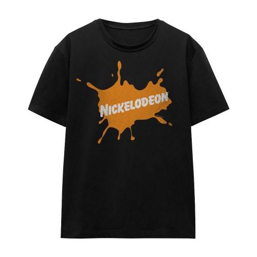 Nickelodeon Unisex Adult Retro Burst Logo T-Shirt