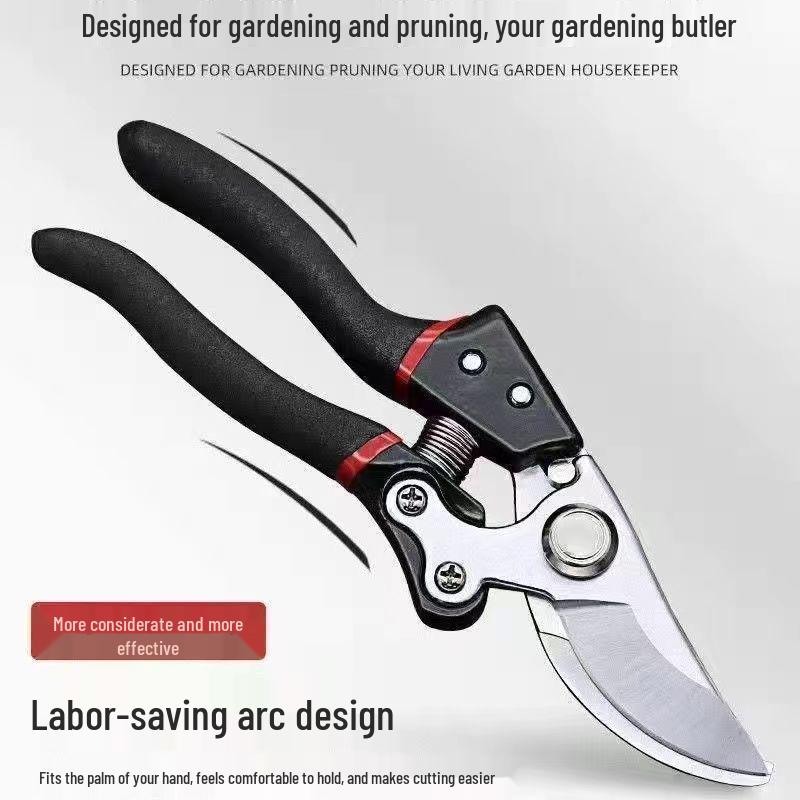 Labor-Saving SK5 Steel Pruning Shears for Gardening, Grafting, and Thick Branches