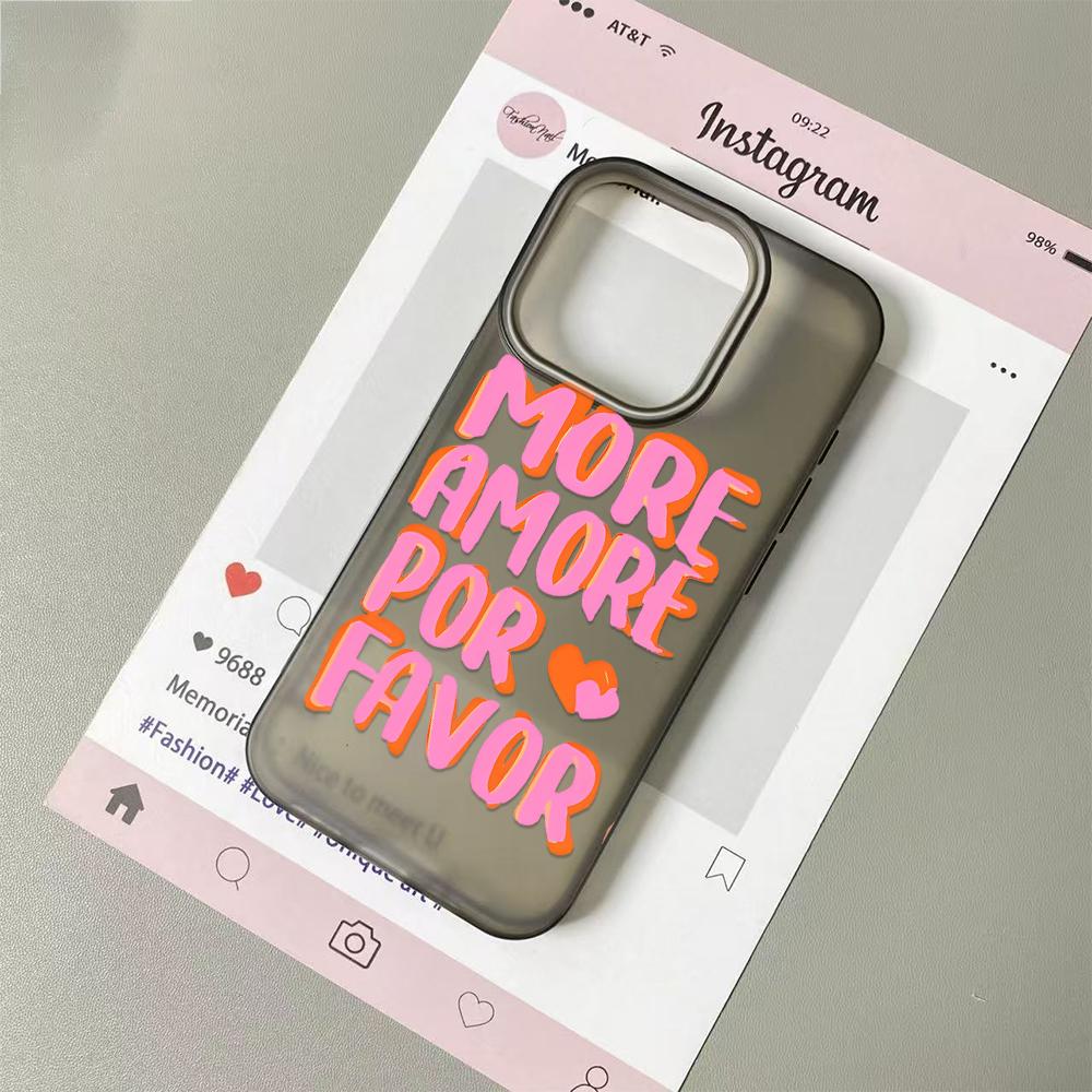 

Full Screen English Letters Phone Case For IPhone 17Air 11 13 15 PIus 14 12ProMax Case 16 17 Pro Max Shockproof Soft Clear Cases iphone 16 Pro