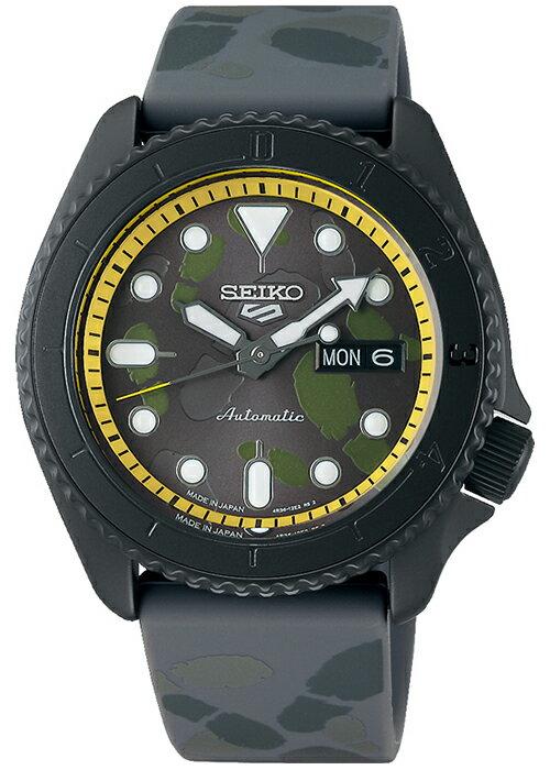 Seiko 5 Sports One Piece Collaboration Limited Model Sanji SBSA155 Mens Watch Mechanical Automatic Japanese Made.