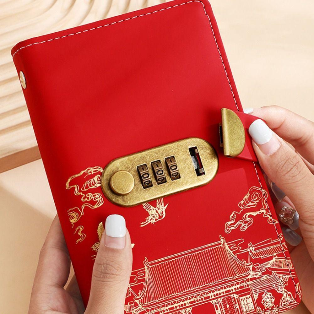 Wallet Storage Saving Money Binder Chinese Style Account Book for Budgeting Planner
