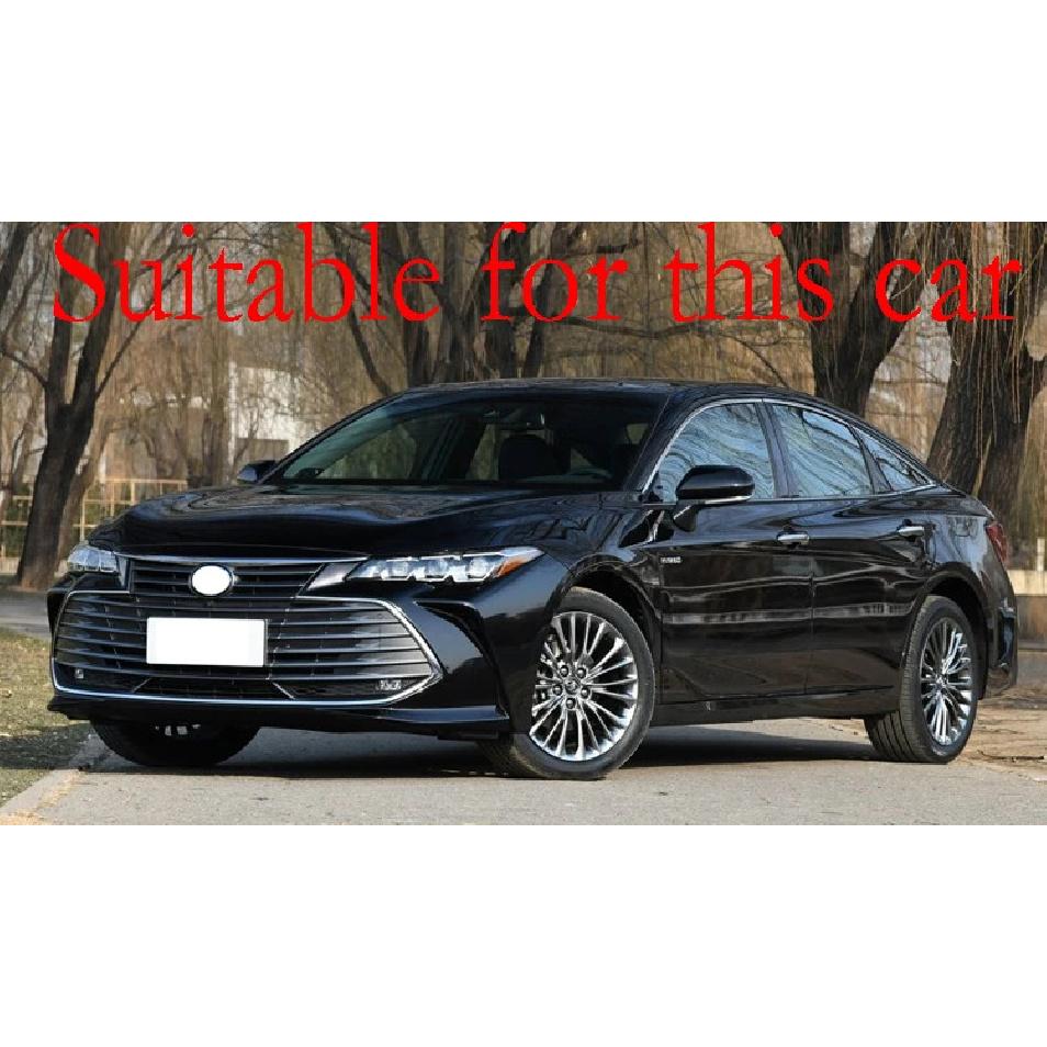 For Toyota Avalon XX50 2018- ABS Chrome Door Side Mirror Cover Trim Rear View Cap Overlay Molding Garnish