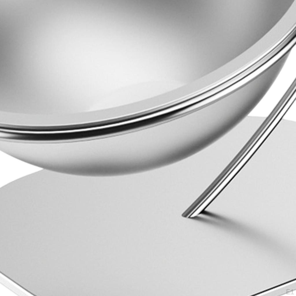 Raised Cat Bowl Food Dish Container Protect Pet's Neck Non Slip Dog Stand