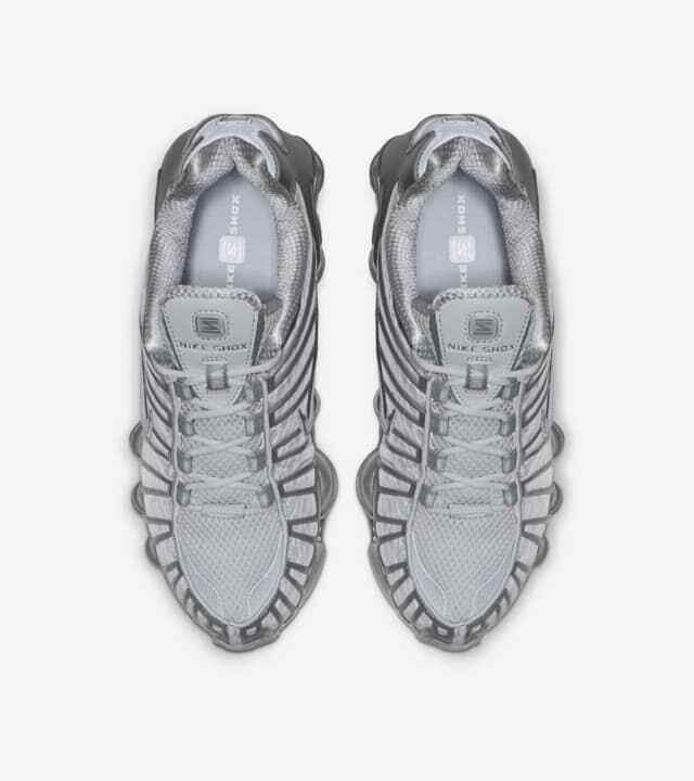 AR3566-003 Nike Shox TL Platin und Metallic-Silber (Damen)