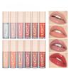Brillant à lèvres Sexy riche brillant cristal gelée rouge nu rouge à lèvres liquide imperméable hydratant huileux brillant à lèvres maquillage