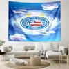 1PC Ba-hia Sports Club Emblem Printed Tapestry Room Decoration Wall Hanging for Living Room Bedroom, dormitory, Birthday and Christmas gifts