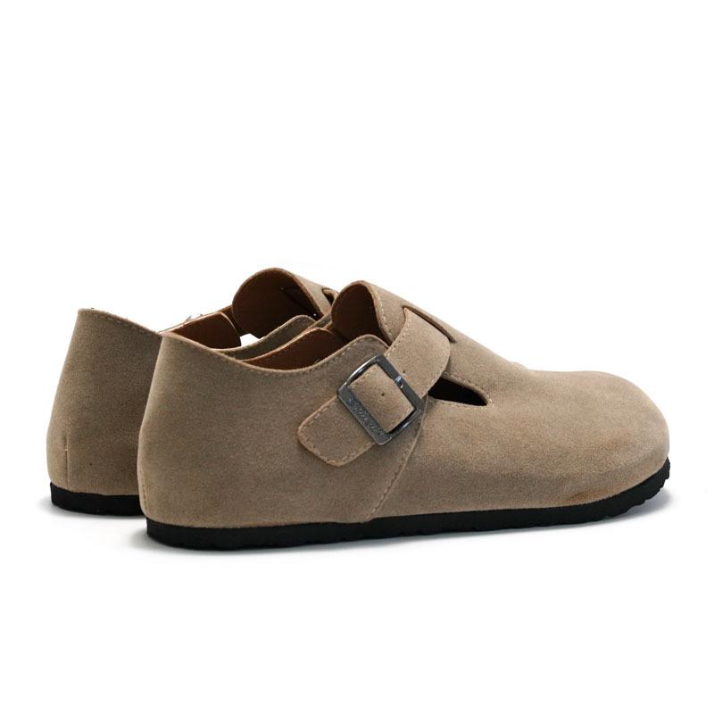Jarní a letní dámské korkové boty pro volný čas, pánské unisex boty Baotou Water Pine, matné KWN-BT-8