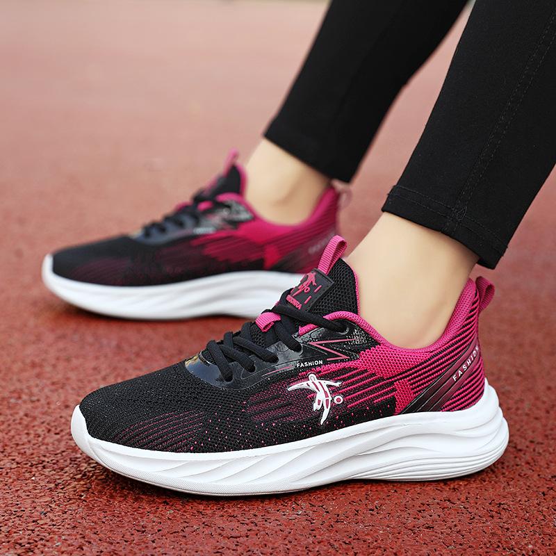 Jonny Dan Lai Running Shoes Women's Shoes Summer Breathable Single Mesh Sneakers Lightweight Soft Sole Student Casual Shoes Mesh Shoes