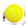 Tennis Basketball Purse Bag Soccer Silicone Earphone Bag Sports Series Coin Purse Wallet  Travel