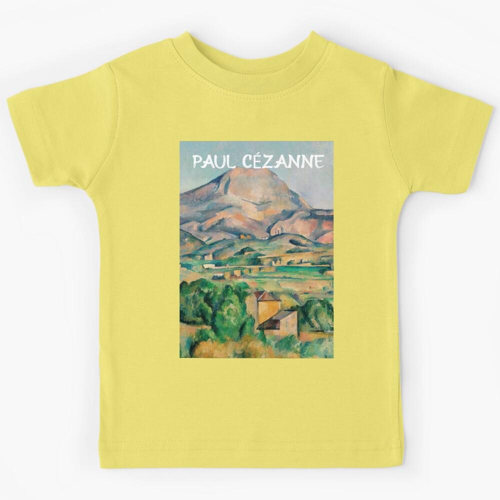 Mont Sainte Victoire, Paul Cezanne Kids T-Shirt 150