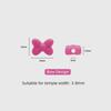2Pcs Anti-slip Eyeglass Frame Decor Soft Silicone Eyeglass Ear Hooks Glasses Ear Grips  Daily Wear