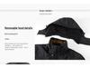 Men's Fleece-Lined Winter Coat - Thick, Casual, Multi-Pocket, Mid-Length Jacket for Middle-Aged and Elderly