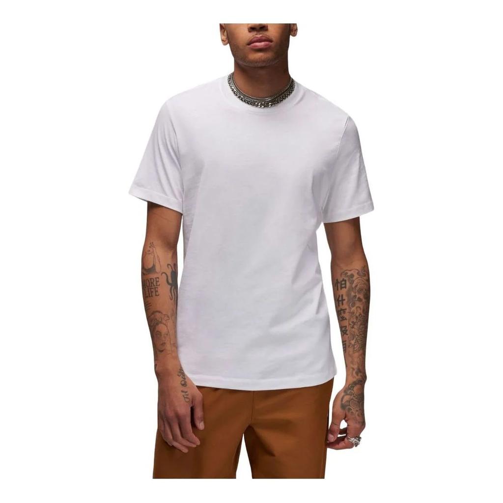 New Jordan T Shirts Men's White AQ2367-100