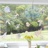 2Sheet Rainbow Window Stickers PVC Glass Wall Sticker Room Halloween Decoration Self Adhesive Decal