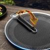 Round BBQ Griddle Pans with Handle NonStick Barbecues Plate Stainsless Steels Bakings Pans Outdoor Travel Campings Fryings Pans