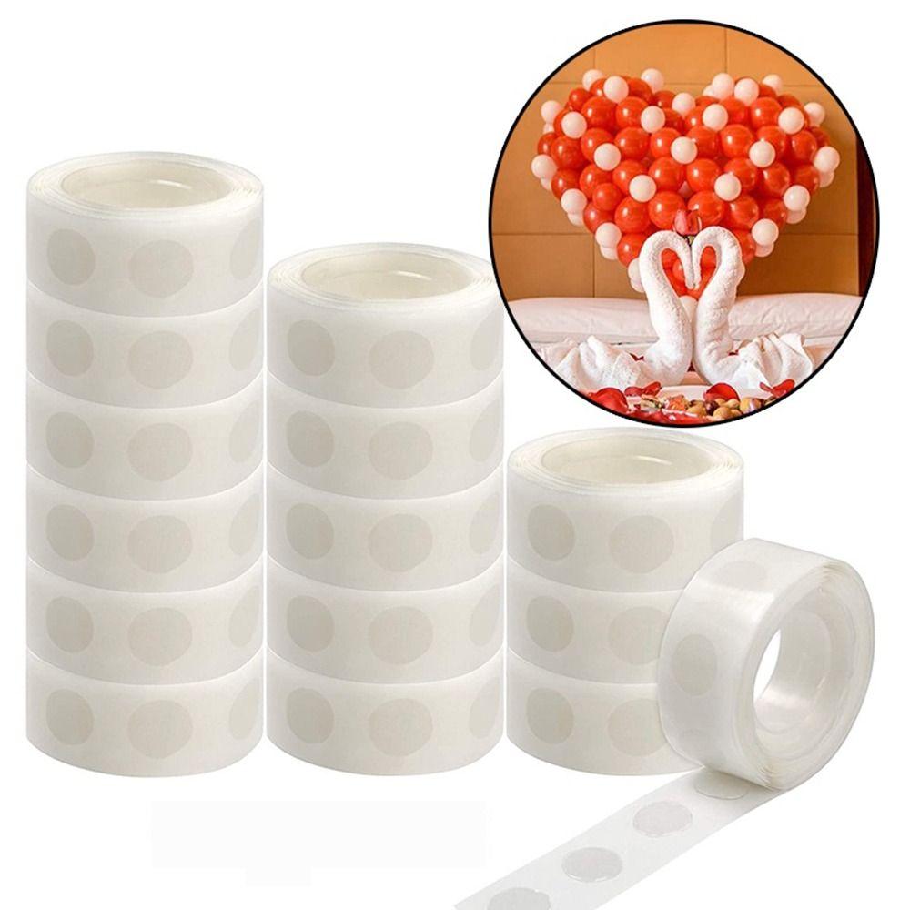 300 Points Multi-function Balloon Glue Balloons Stand Balloon Dot New Balloons Sticker