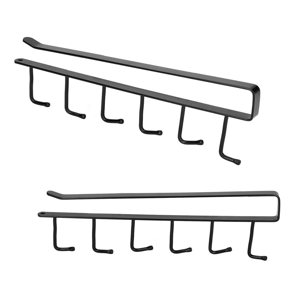 Uchwyt na kubki do kawy 6 haczyków Elegancki Wygodny Praktyczny Stabilny Przenośny Stojak kuchenny do domu