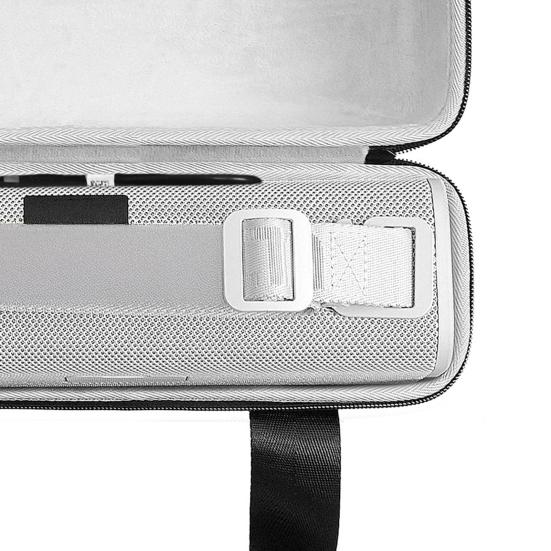 Speaker Storage Bag Water-Resistant Wear-Resistant Dirt-Resistant Bluetooth-compatible Speaker Case Zipper Closure Protective Sleeve