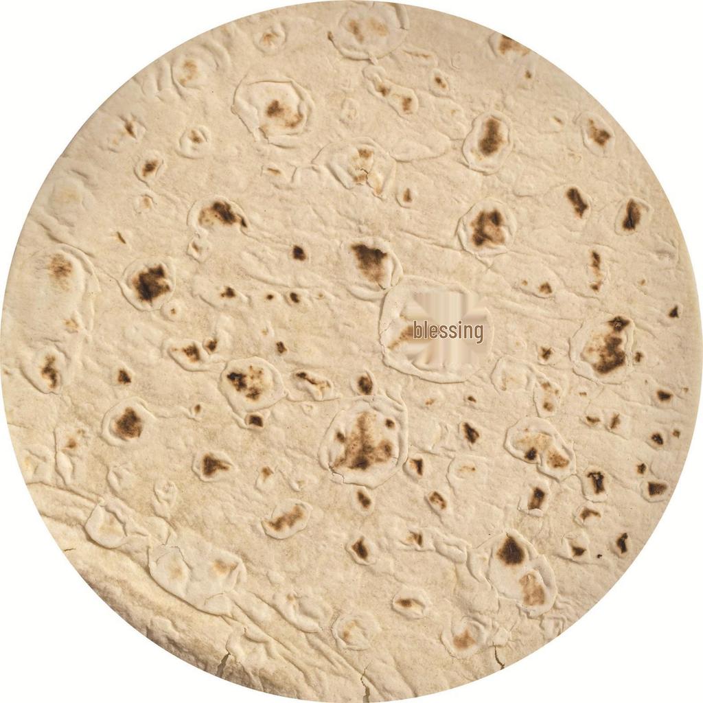 All-Season Tortilla Flannel Blanket with High-Definition Digital Print for Home and Office
