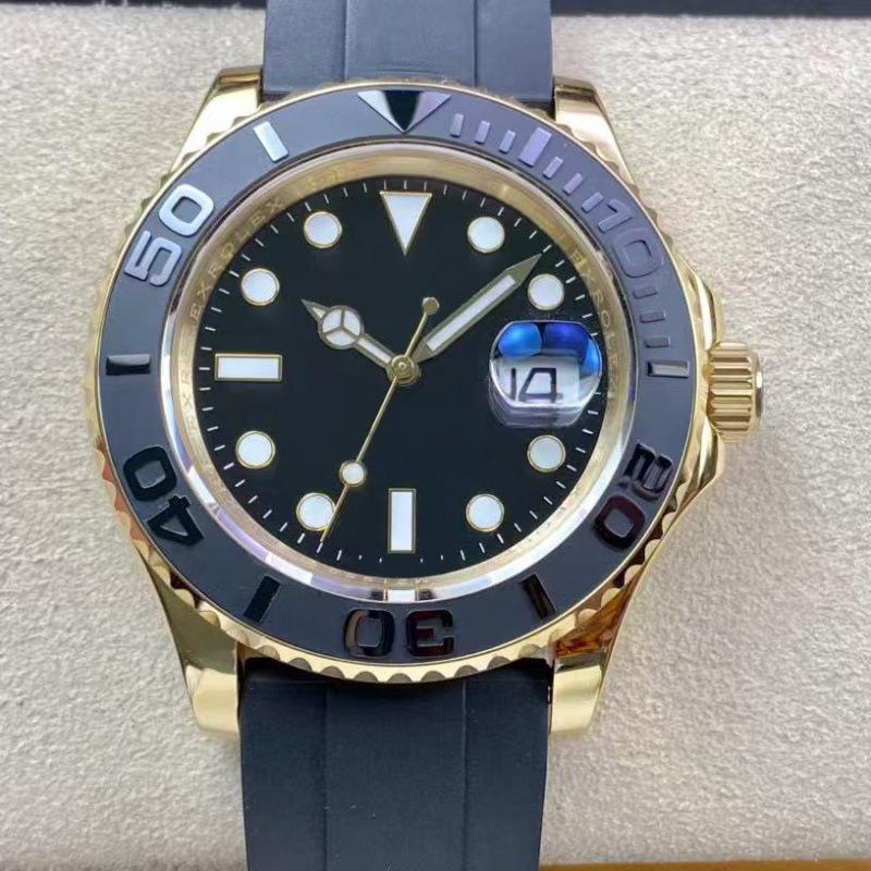 Rolex Yacht-Master 126622 40mm Quadrante Grigio Cinturino in Gomma Orologio Automatico di Lusso da Uomo