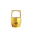 Pure Brass Gold Ornament: Small Decorative Water Bucket for Creative Office Decor