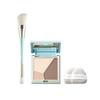 TIMAGE Bronzer Highlight Shading Mini Compact and Matte Nose and Create a 3D Contour with This Palette Renewal and 2 Ideal for Skin & Palette,