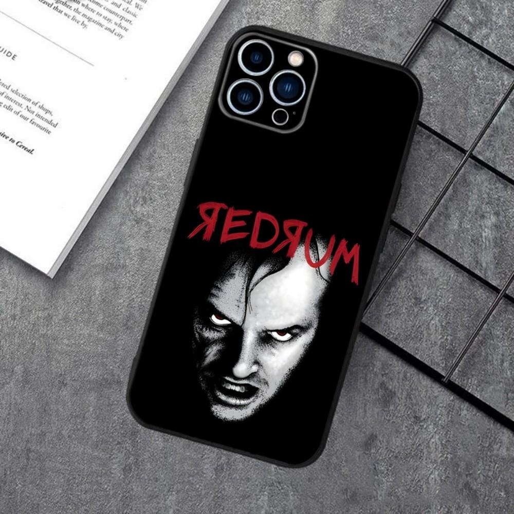 Movie The Shining Phone Case For Apple iPhone 15,14,13,12,11,XS,XR,X,8,7,Pro,Max,Plus,mini Silicone Black Cover