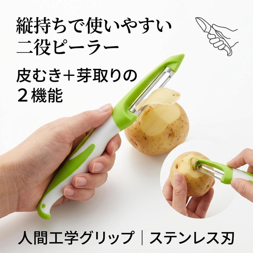 Steel Vegetable Kitchen Tool and Zigzag Cutting Includes Protective PP Stainless Steel Blade Home Use Vegetable Preparation Tool 4-Way