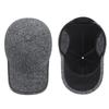 Winter Hat Men's Warm Middle-Aged and Elderly Baseball Cap Outdoor Windproof Ear Protection Cold-Proof Cotton Cap