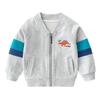 Children's Cartoon Color Block Zipper Cardigan – Spring and Autumn Long Sleeve Toddler Jacket
