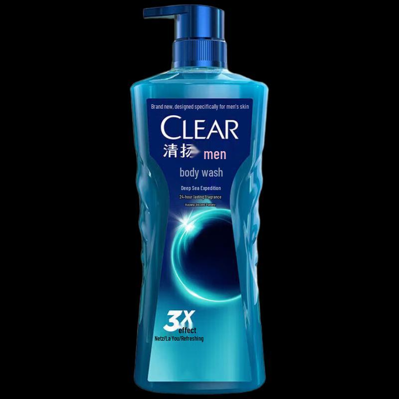 Clear Men Deep Sea Exploration Cologne Scent Body Wash