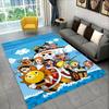 Tappeto Tappeto Cartoon Anime One Piece 3D per Stanza dei Giochi Camera da Letto Soggiorno Divano Arredamento per la Casa, Tappeto per Area Giochi Bambini Tappetino Antiscivolo per Pavimenti
