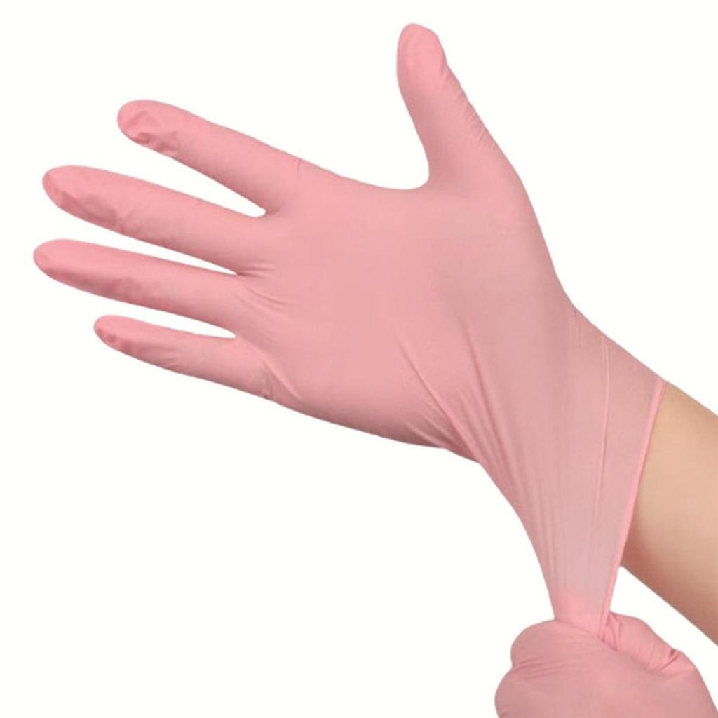 10/20/50/100 Disposable Nitrile Gloves, Waterproof, Latex Free, Powder Free, with Battery Glowing, Suitable for Household and Kitchen Cleaning