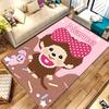 Custom personalization Monchich Area Rug - Perfect For Kitchen, Bathroom,Laundry Room Decor Large Size Available,Gift All Seasons