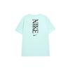 Nike Solidny Nadruk Logo Sportowy Casual Wygodny Oddychający Okrągły Dekolt Krótki Rękaw T-Shirt Męski Top Zielony FQ6998-346