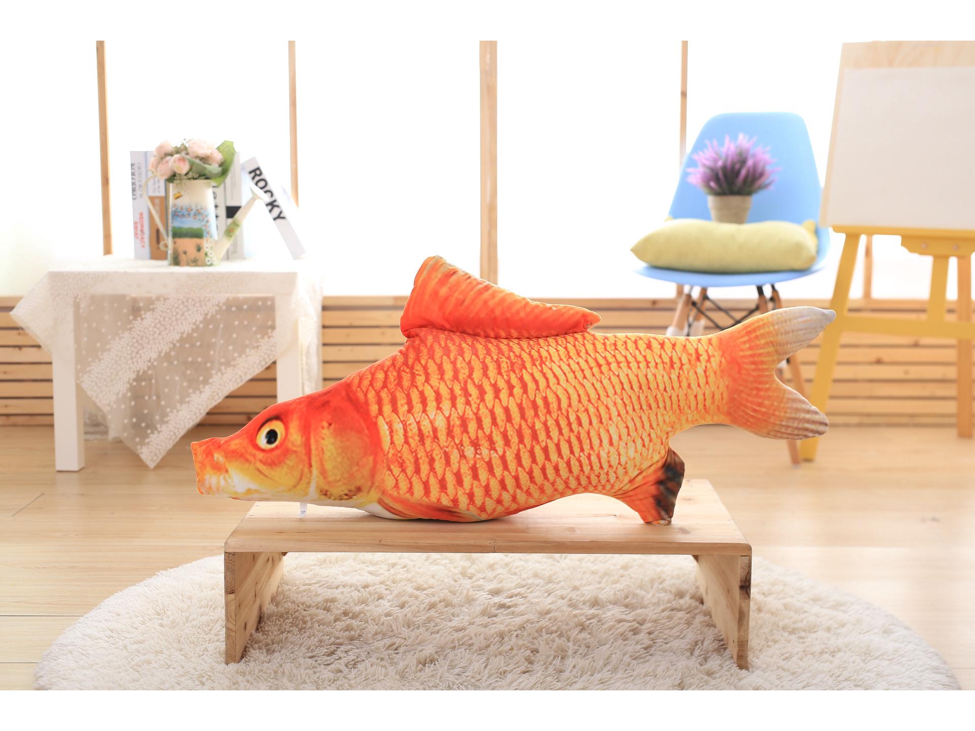 

Creative Red Carp King Plush Pillow Doll - Wedding, Cushion, Birthday Gift 25 cm красный