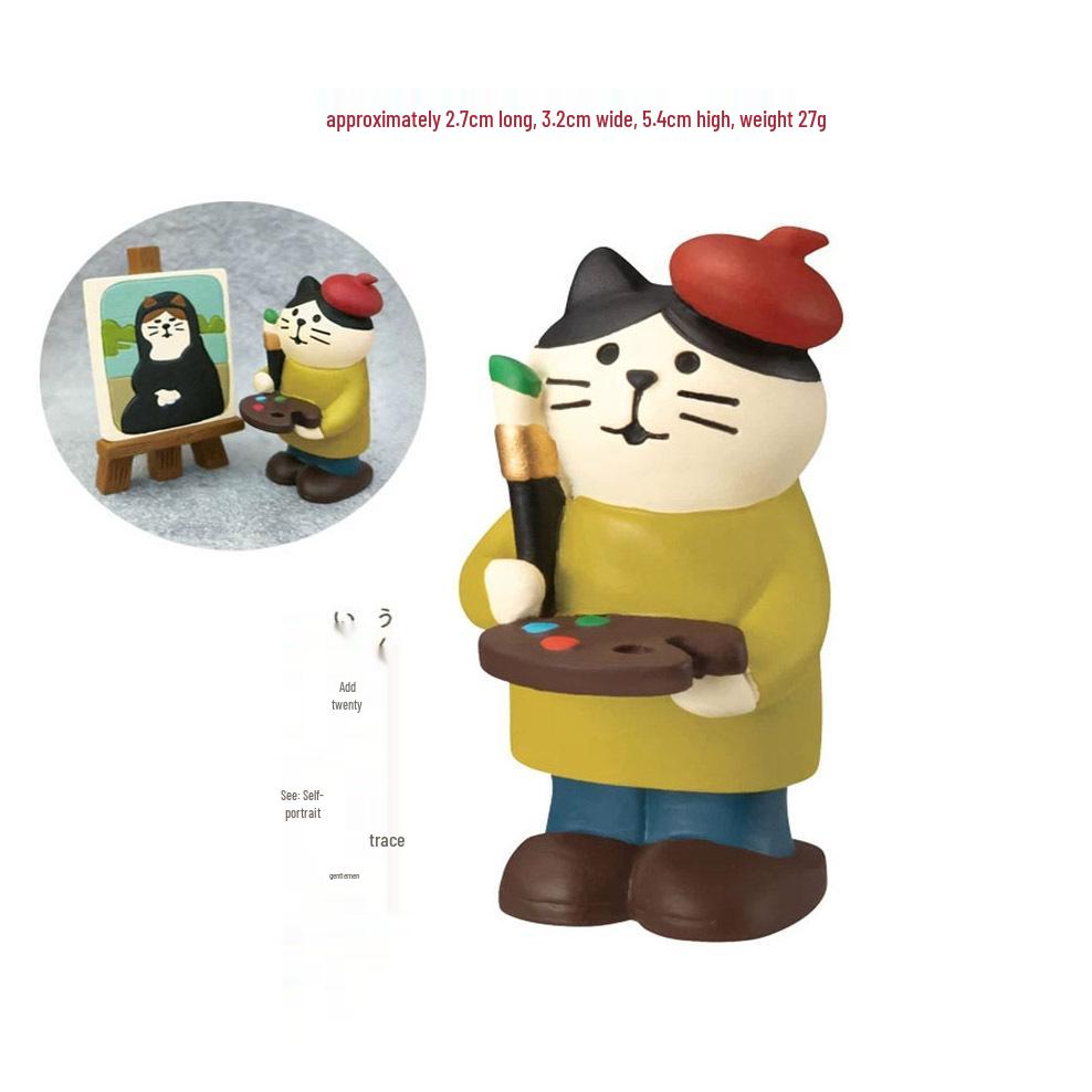 Handgefertigtes Miniatur-Holzfrosch-Schaukelstuhl-Ornament - DIY Dekorationszubehör